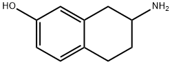 7-AMINO-5,6,7,8-TETRAHYDRO-NAPHTHALEN-2-OL Struktur