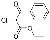 3-Phenyl-2-chloro-3-oxopropionic acid ethyl ester Struktur