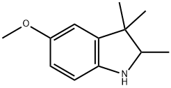 5-Methoxy-2,3,3-trimethylindolenine Struktur