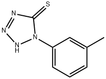 1-M-TOLYL-1H-TETRAZOLE-5-THIOL Struktur