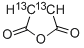 MALEIC ANHYDRIDE (2,3-13C2) Struktur