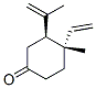 (3S,4S)-3-Isopropenyl-4-methyl-4-vinyl-1-cyclohexanone Struktur