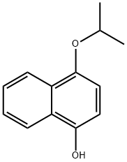 4-Isopropoxynaphthalene-1-ol Struktur