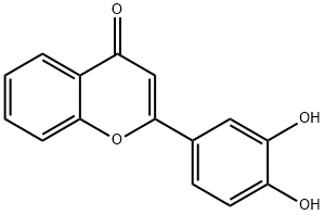 3',4'-DIHYDROXYFLAVONE Struktur