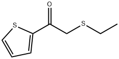 Ethanone, 2-(ethylthio)-1-(2-thienyl)- Struktur