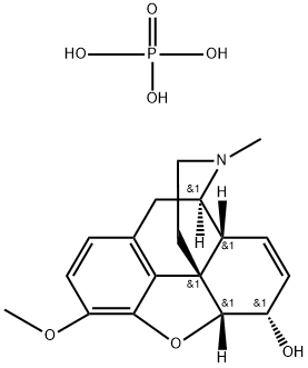 CODEINE PHOSPHATE Struktur