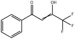 4,4,4-TRIFLUORO-3-HYDROXY-1-PHENYL-BUT-2-EN-1-ONE Struktur