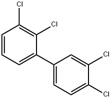 2,3,3',4'-四氯聯(lián)苯醚 結構式