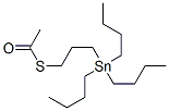 Thioacetic acid S-[3-(tributylstannyl)propyl] ester Struktur