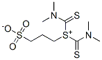 Bis[(dimethylamino)thioxomethyl](3-sulfonatopropyl)sulfonium Struktur