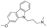 3-(2-methoxycarbazol-9-yl)-N,N-dimethyl-propan-1-amine Struktur