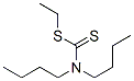 Dibutyldithiocarbamic acid ethyl ester Struktur