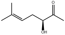 5-Hepten-2-one, 3-hydroxy-6-methyl-, (3S)- (9CI) Struktur