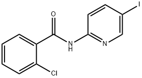 BENZAMIDE, 2-CHLORO-N-(5-IODO-2-PYRIDINYL)- Struktur