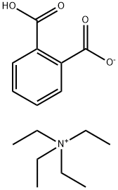 TETRAETHYLAMMONIUM HYDROGEN PHTHALATE, ELECTROCH. GRADE Struktur