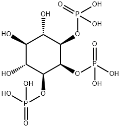 inositol 1,2,3-trisphosphate Struktur