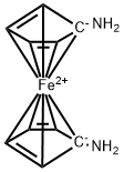 1,1-Diaminoferrocene Struktur