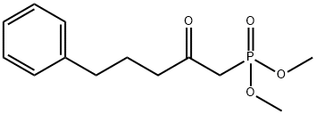 Dimethyl (2-oxo-5-phenylpentyl)phosphonate Struktur