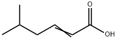 5-Methyl-2-hexenoic acid Struktur