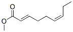 (2E,6Z)-2,6-Nonadienoic acid methyl ester Struktur