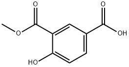 4-Hydroxyisophthalic acid 3-methyl ester Struktur