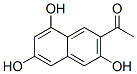 Ethanone, 1-(3,6,8-trihydroxy-2-naphthalenyl)- (9CI) Struktur