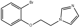 1-[2-(2-bromophenoxy)ethyl]-1H-imidazole Struktur