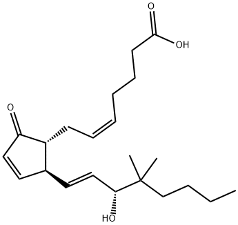 16,16-DIMETHYL PROSTAGLANDIN A2 Struktur