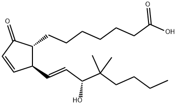 16,16-DIMETHYL PROSTAGLANDIN A1 Struktur