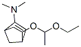 5-(1-Ethoxyethoxy)-N,N-dimethylbicyclo[2.2.1]hept-2-en-2-amine Struktur