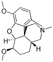 (5alpha,6beta)-4,5-epoxy-3,6-dimethoxy-17-methylmorphinan Struktur