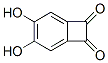 3,4-Dihydroxybicyclo[4.2.0]octa-1,3,5-triene-7,8-dione Struktur