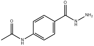 N-(4-(HYDRAZINECARBONYL)PHENYL)-ACETAMIDE Struktur