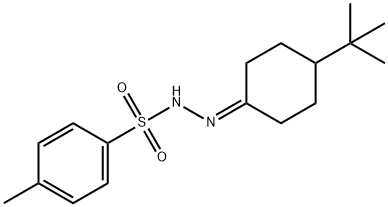 N'-(4-tert-butylcyclohexylidene)-4-Methylbenzenesulfonohydrazide Struktur