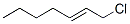 1-Chloro-2-heptene Struktur