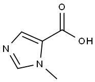 1-METHYL-1H-IMIDAZOLE-5-CARBOXYLIC ACID Structure