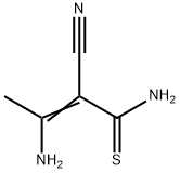 3-aMino-2-cyanobut-2-enethioaMide Struktur