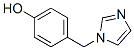 1-(4-hydroxybenzyl)imidazole Struktur