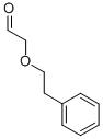 PHENYLETHYL OXYACETALDEHYDE Struktur