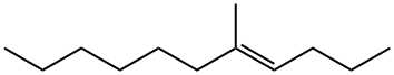 (E)-5-Methyl-4-undecene Struktur