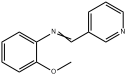 N-(2-Methoxyphenyl)pyridine-3-methanimine Struktur