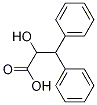 2-hydroxy-3,3-diphenylpropanoic acid Struktur