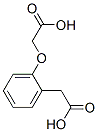 2-[2-(carboxymethyl)phenoxy]acetic acid Struktur