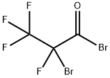 2-BROMO-2,3,3,3-TETRAFLUOROPROPANOYL BROMIDE Struktur