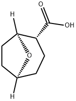 8-Oxabicyclo[3.2.1]octane-2-carboxylicacid,(1S,2R,5S)-(9CI) Struktur