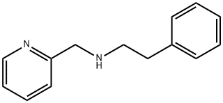 (2-phenylethyl)(pyridin-2-ylmethyl)amine Struktur