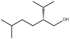 (R)-2-isopropyl-5-methylhexanol  Struktur