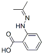 Benzoic acid, 2-[(1-methylethylidene)hydrazino]- (9CI) Struktur