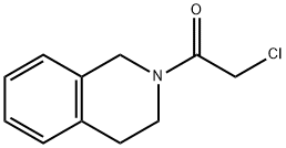 2-Chloro-1-(3,4-dihydro-1H-isoquinolin-2-yl)-ethanone Struktur