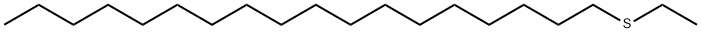 ETHYL OCTADECYL SULFIDE Struktur